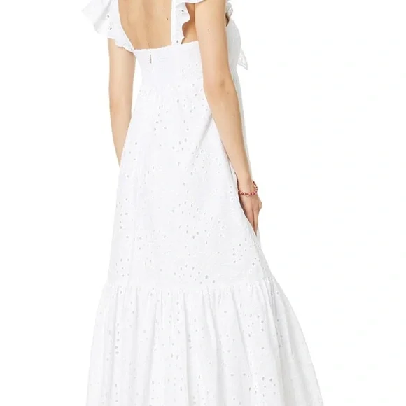 Lilly Pulitzer Lantana Eyelet Midi Dress - Picture 2 of 4
